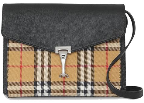 Burberry Small Vintage and Check Crossbody Bag